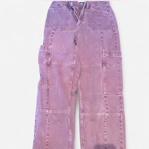 BDG Purple Cargo Pants